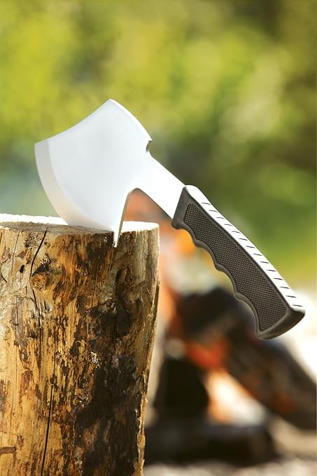 Coghlan's Pack Axe – Lightweight Camping Hatchet with Forged Steel Head and Sturdy Hardwood Handle for Outdoor Hiking Bushcraft and Backpacking