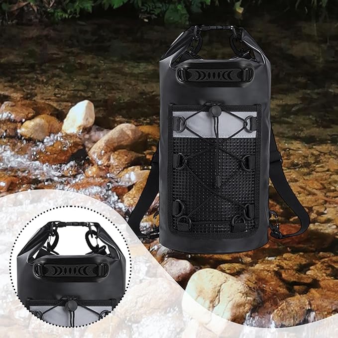 Dry Bag Backpack Large Capacity Lightweight Storage Bag Sturdy for Men/Women Travel Rafting Beach Kayaking