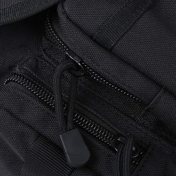 Ox Cloth Drop Leg Bag Tactical Photography Pouch with Quick Access Multifunctional Sports Leg Pack for Outdoor Activities Durable Drop Leg Bag with Adjustable Strap (Black One Size)