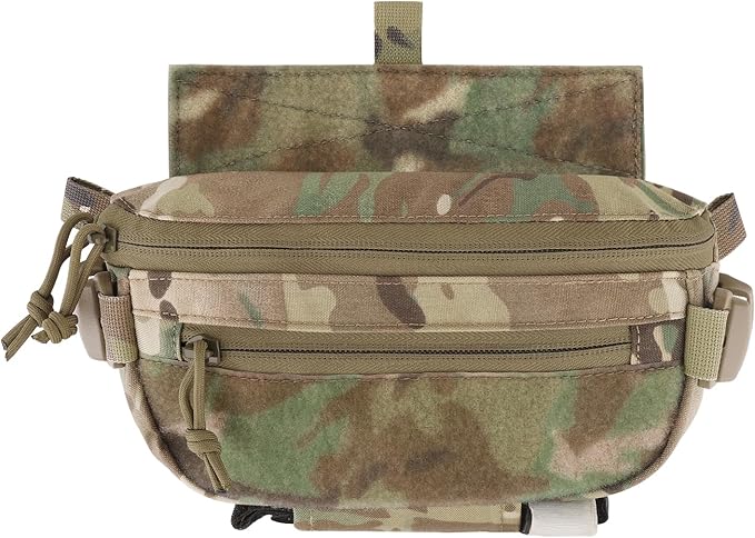 3 in 1 Drop Pouch Hanger Pouches Waistpack Sling Bag Fanny Pack for Vest JPC CPC LBT K19