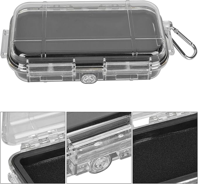 WaterproofStorage Case WaterproofBox Shockproof Drybox Outdoor Sports Survival Equipment Sealed Box for Boat Kayak and Camping Outdoor Gear Storage
