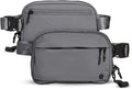 Vertx Everyday Tactical Fanny Pack + - 100% Nylon Fanny Pack for Men and Women with CCW-Ready Design and Rapid Access Tab - Wolf Grey - 2L