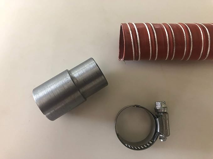 GenExhaust Universal Generator 1 Silicone tubing Exhaust Extension 4 Foot Length.