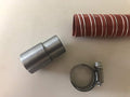 GenExhaust Universal Generator 1 Silicone tubing Exhaust Extension 4 Foot Length.