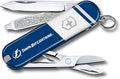 Victorinox Classic SD Swiss Army Knife – Compact 7 Function Swiss Made Pocket Knife with Small Blade Screwdriver and Key Ring – Tampa Bay Lightning