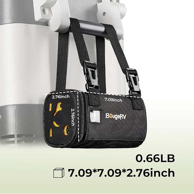 BougeRV 277Wh Power Station Protective Cover with DC Charging Cable Portable Carrying Case Only for 277Wh Power Station (Power Station NOT Included)