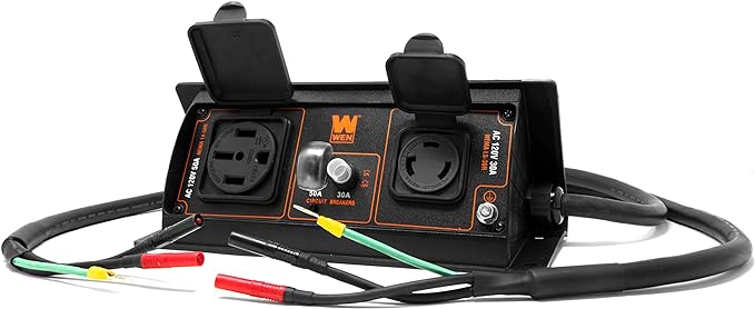 Wen GNA50i 50-Amp 6000-Watt Parallel Connection Kit for Inverter Generators Black