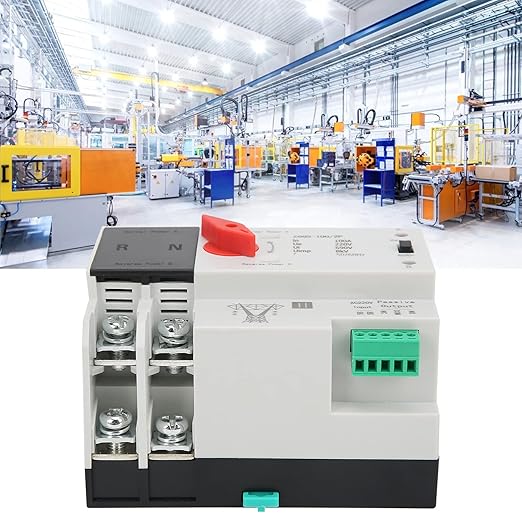Power Automatic Transfer Switch 100 amp Manual Transfer Switch 2P Automatic Transfer Switch Back up Generator Transfer Switch Home Transfer Switch 220V 100A