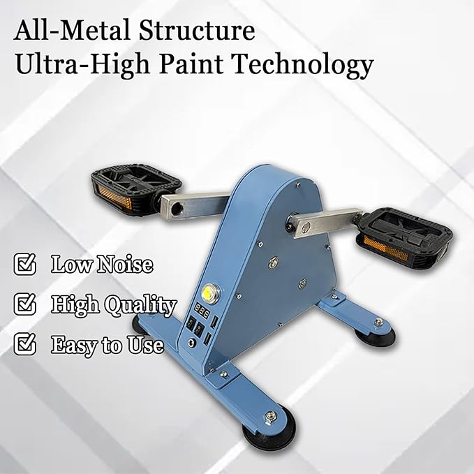 Foot Pedal Power Generator Emergency Pedal Generators with 2 USB Fast Charging Sockets 100w Portable Exercise Bike Generator Led Lighting Emergency Power Supply for Outdoor
