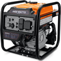 Oxseryn Power Equipment 4400 Watts Inverter Generator Gas Powered Portable Open Frame Generator Low Noise with ECO Mode RV Ready Emergency Home Backup