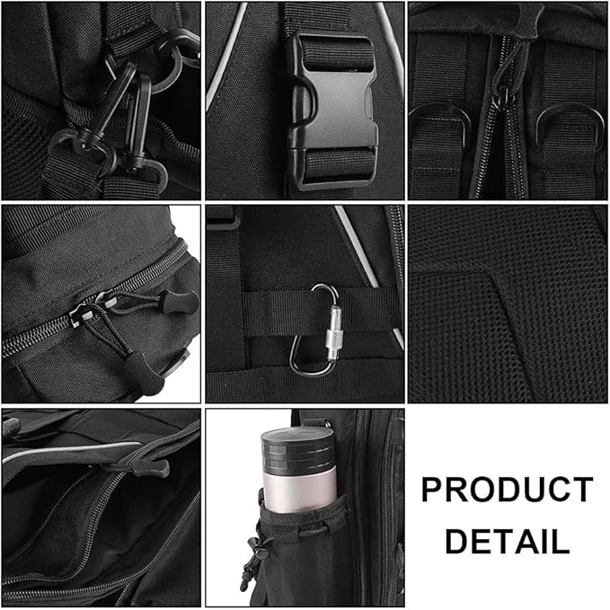 ACEXIER Tactical Chest Bag Camping Multi-Color Shoulder Sling Bag Fishing Hiking Backpack Outdoor Rucksack