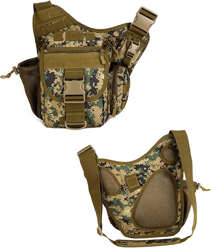 Tactical Messenger Camera Bag Military Shoulder Backpack for Hiking Fishing