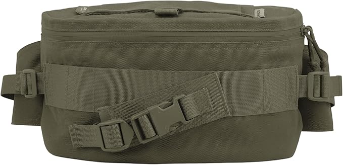 ELMON Fanny Pack Medic Bag - MOLLE Compatible Medical Pouch with Large Zipped Pocket