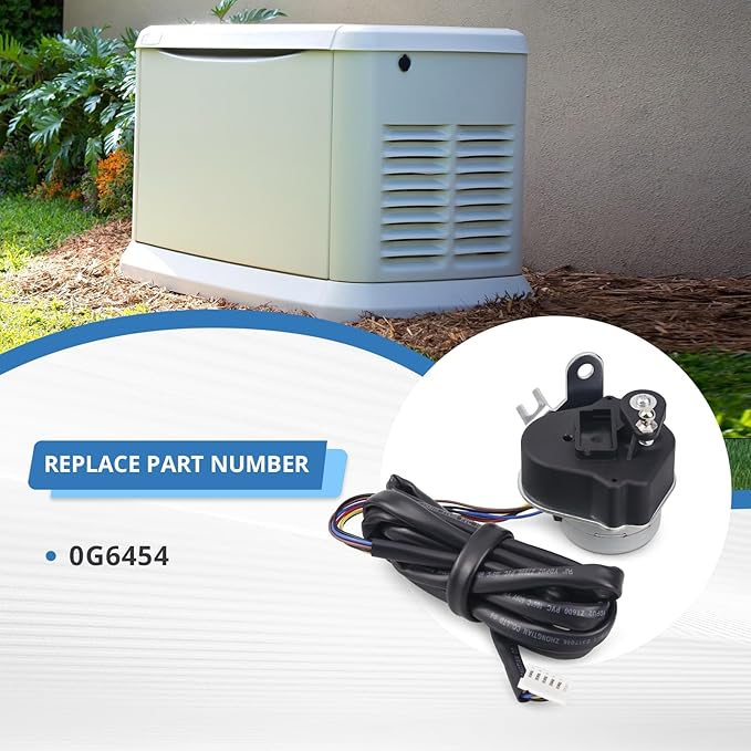 0G6454 Stepper Motor Governor Controller Assembly Compatible with Generac Guardian GTH990 HSB GTH999 (990 992 999 Series) Air Cooled Generator