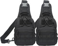 ATBP Small Tactical Sling Backpack Bag for Men Military Shoulder Bag Pack EDC Crossbody Bag for Hiking 7 Liters
