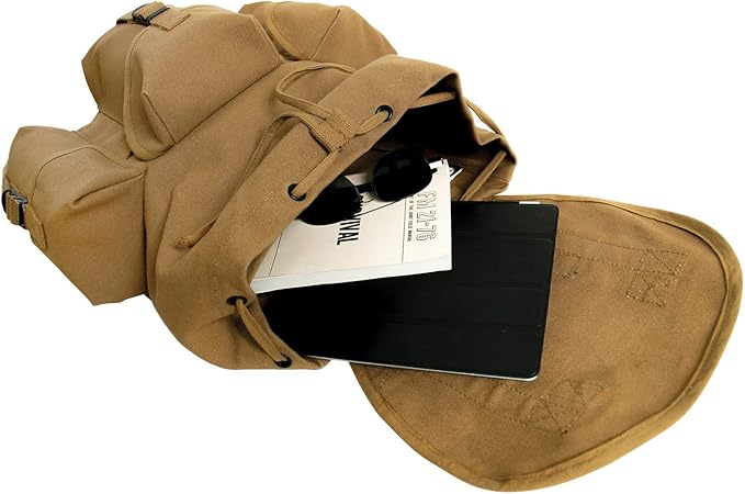 Rothco Mini Alice Pack – Heavyweight 18 OZ Cotton Canvas Rucksack – 20L Capacity