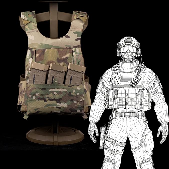 Multifunctional G Buckle Tactical Bag Mounting Plate MOLLE Abdominal Equipment Pouch Front Flap Hanging Panel Replacement Component