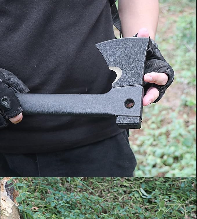 Outdoors Tactical Engineer Axes Multifunctional Outdoor Axe Camping Artillery Fire Rescue Hammer Hiking Tools