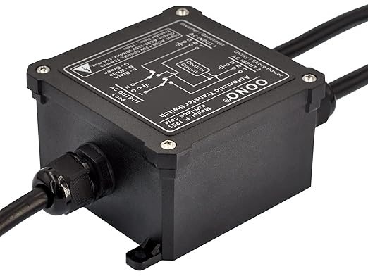 AC120V 15Amp Automatic Transfer Switch ATS Auto Transfer Switch (IEC320 C14/C13)