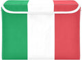 Italy Flag Green Red Storage Container with Lid Foldable Clothing Storage Containers for Organizing for School Supply