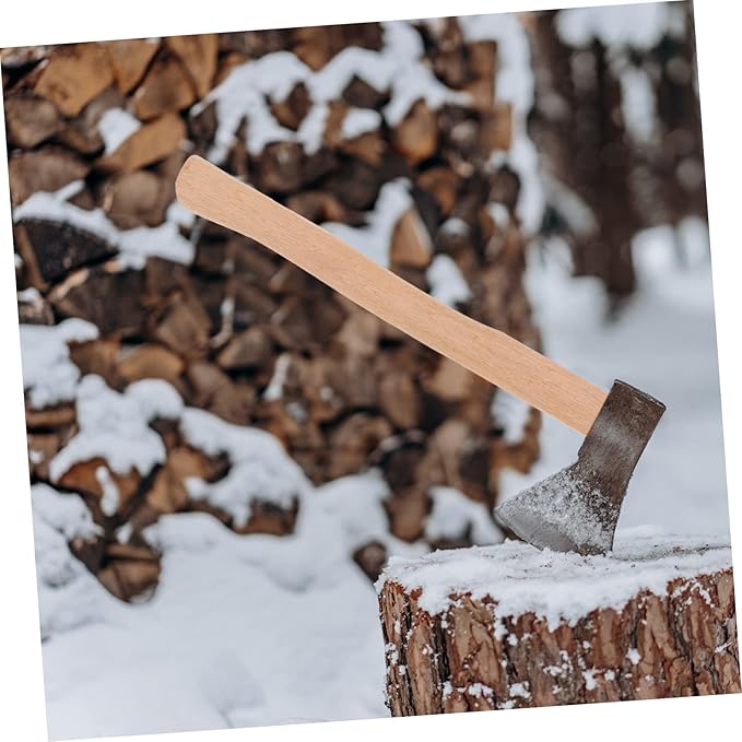 Abaodam Wooden Axe Handle Replacement Hatchet Handle for Carpenter Axe Comfortable Install