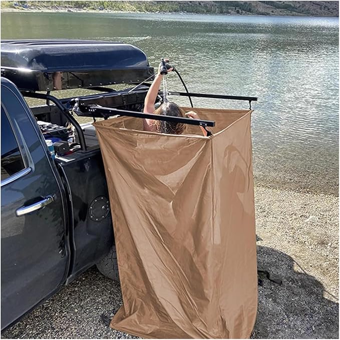 Portable Shower Camping Shower Tent Car Camping Shower Tent Shower Tent Awning with RoofA