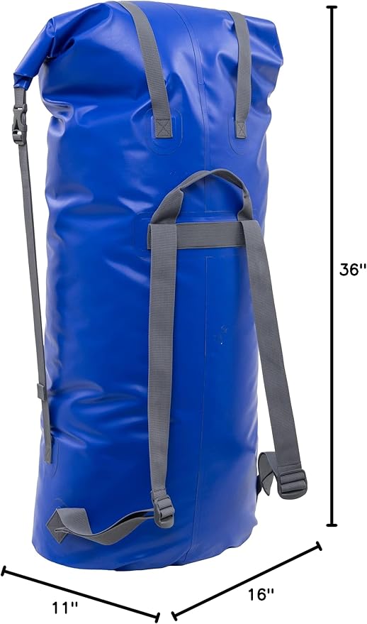 ALPS Mountaineering Torrent Waterproof Backpack Fully Welded Seams Dry Bag with Adjustable Straps