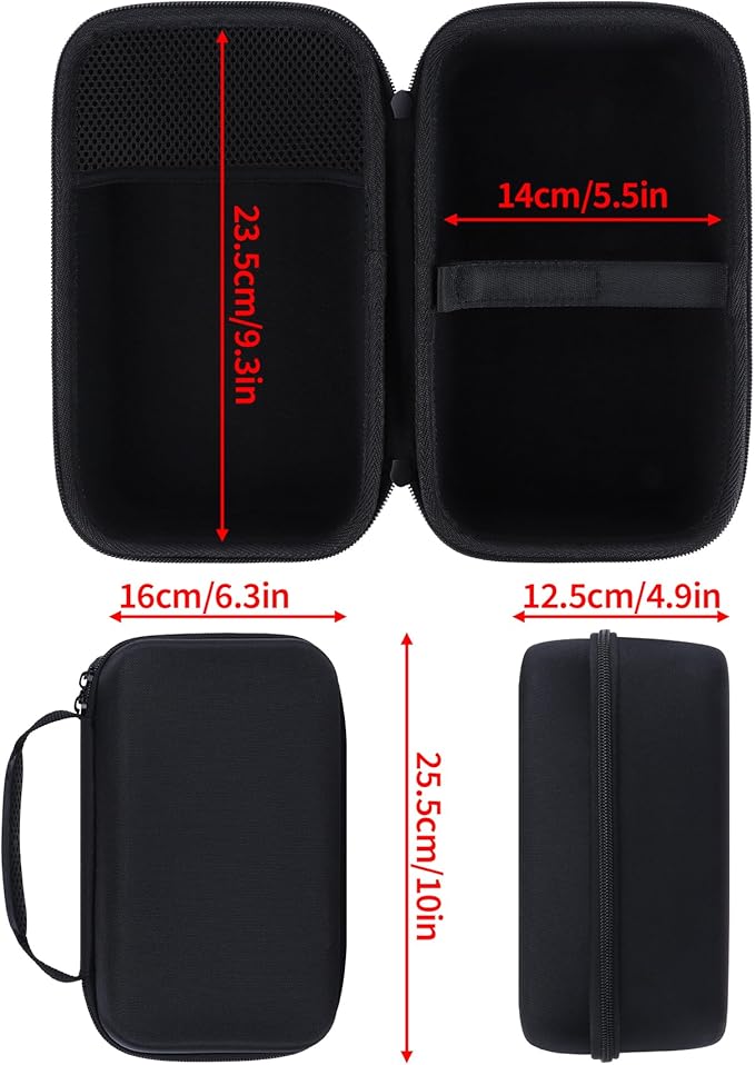 Case Compatible with Anker SOLIX C300 DC Power Bank Station Outdoor 288Wh 90000mAh Portable Power Station 300W Solar Generator