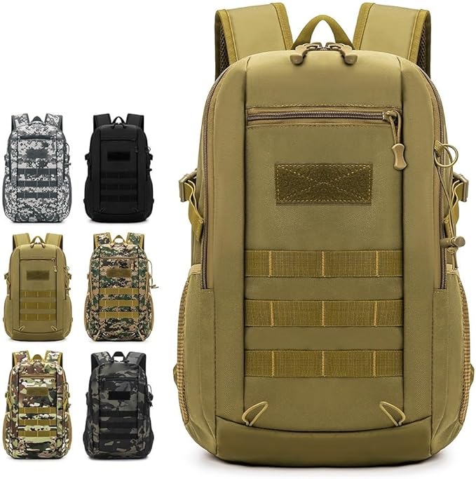 Tactical style backpack suitable for outdoor exploration and hiking with practicality -Can be given as a gift(Shape5)