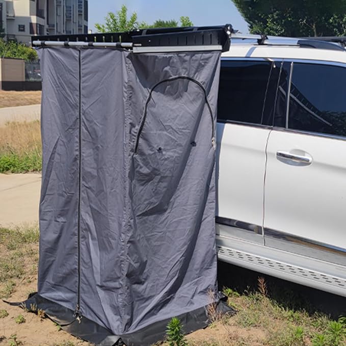 Shower Tent Awning for CarsVehicle Awning Shower Room for SUV TruckCar Side Privacy Shelter Bathroom Outdoor Changing RoomPortable Toilet Shower Tents