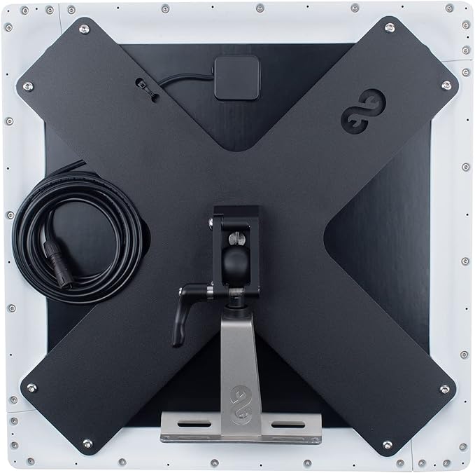 Enlaps External Solar Panel for Extended Battery Life Waterproof Connector Ideal for installations with Little Exposure to the Sun Compatible with Tikee 3PRO+ Tikee 4 and Tikee mini