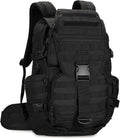 Military Tactical Backpack Waterproof Outdoor Hunting Backpack Large Capacity Hunting Day Pack (Black)