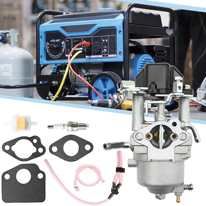 Carburetor Carb Kit Replacement for Pulsar PG2300IS 2300 1800 Watts Generator Replacement for Powermate 2200 Watt Inverter Generator Model Replaces PM2200i PG2300is