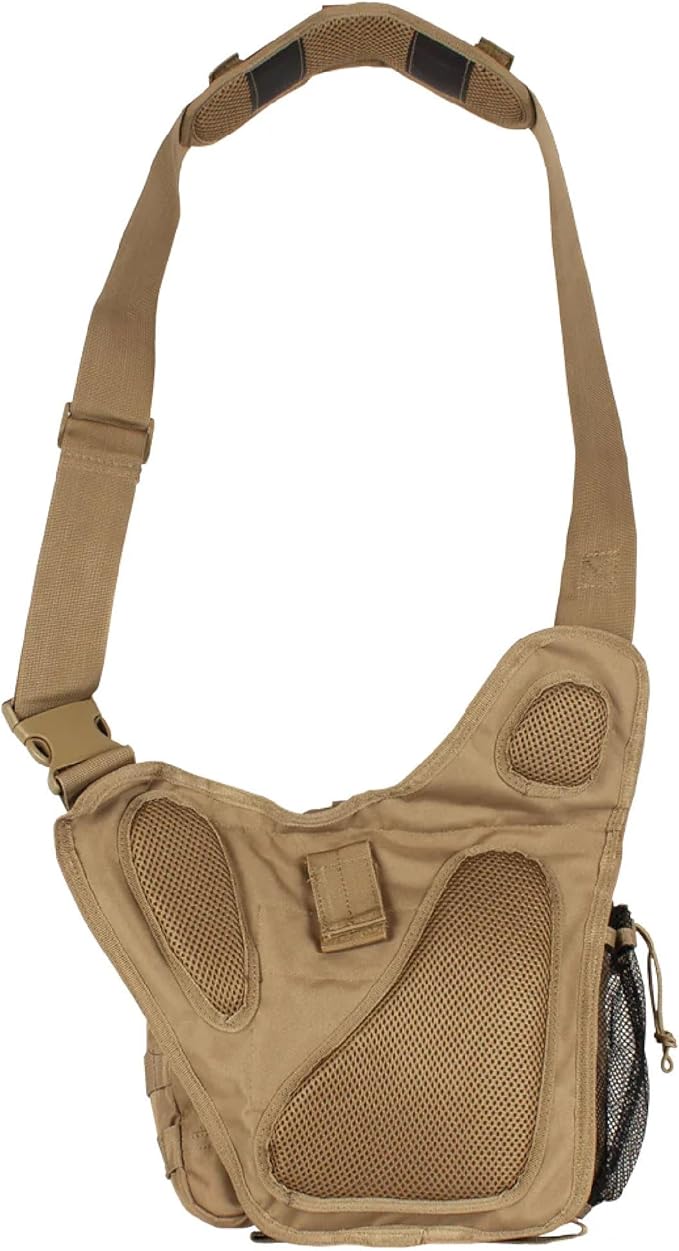 Fox Outdoor Products Advanced Tactical Hipster Crossbody Bag w/Concealed Storage Modular Pockets &amp Adjustable Carry System