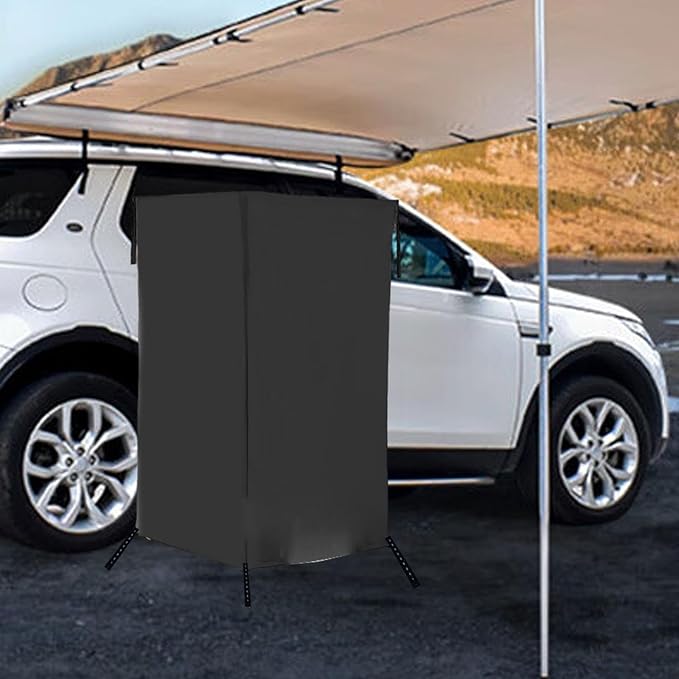 predolo Vehicle Side Shower Tent Durability Privacy Shelter for Hiking Camping RV