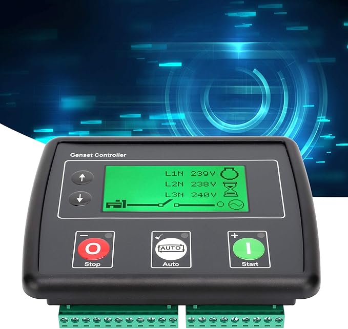 Auto Mains Failure Control Module Self‑Starting LCD Controller DSE4520 Generator Controller for Electronic Engine Generator Set Applications