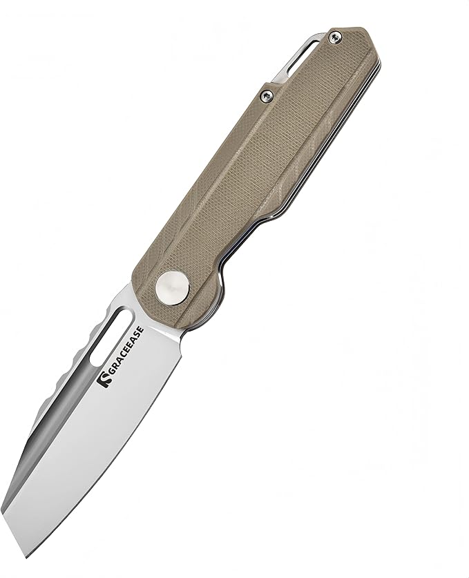 Tuotu Series Folding Pocket Knife A-80003-2 (Khaki)