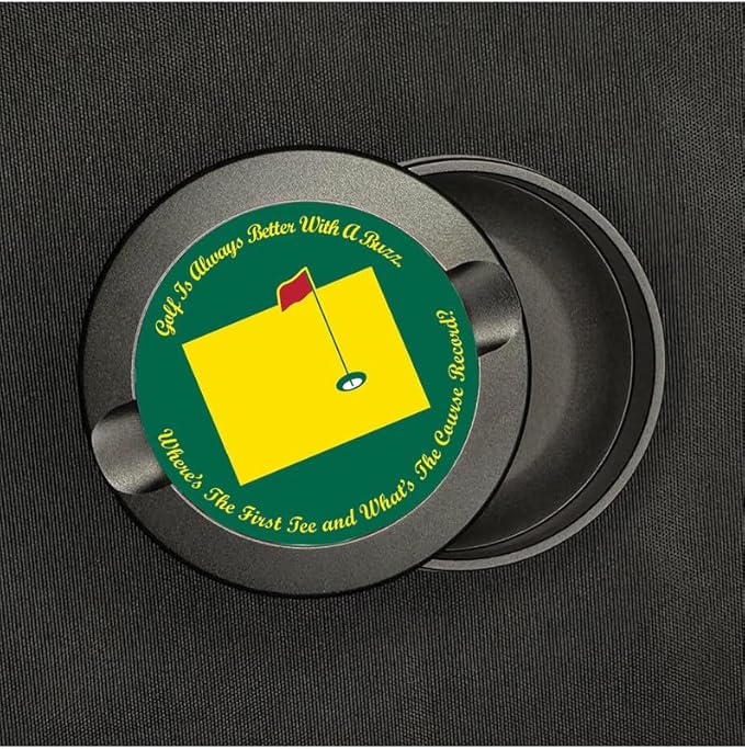 Metal Zyn Container - Metal Zyn Holder - Zyn Metal Can - Metal Container for Zyn Holder - Metal Zyn Can Golf Gifts for Him - Zyn Containers for Golf - Colorado