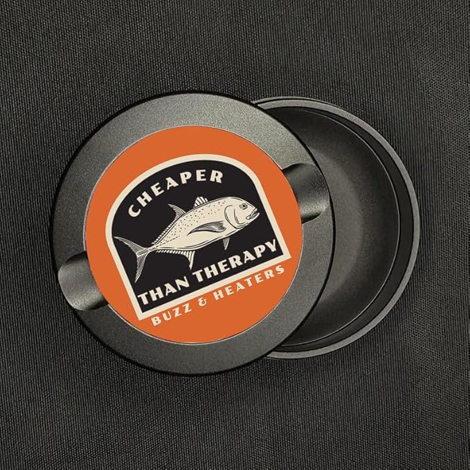 Buzz &amp Heaters Zyn Container - Metal Holder with Pouch Cans for Fishing - Cheaper Than Therapy