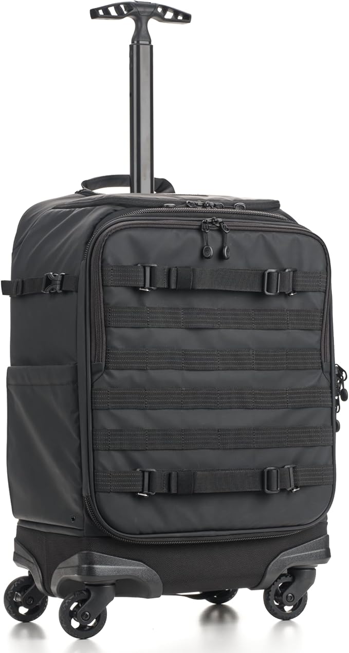 Tenba Axis v2 28L Rolling Camera Backpack for DSLR and Mirrorless cameras and lenses plus a 16-inch laptop – Black (637-790)