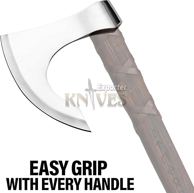 Carbon Steel Bearded Camping Viking Axe Head/Hatchet Head CSH-15 (CSH-01)