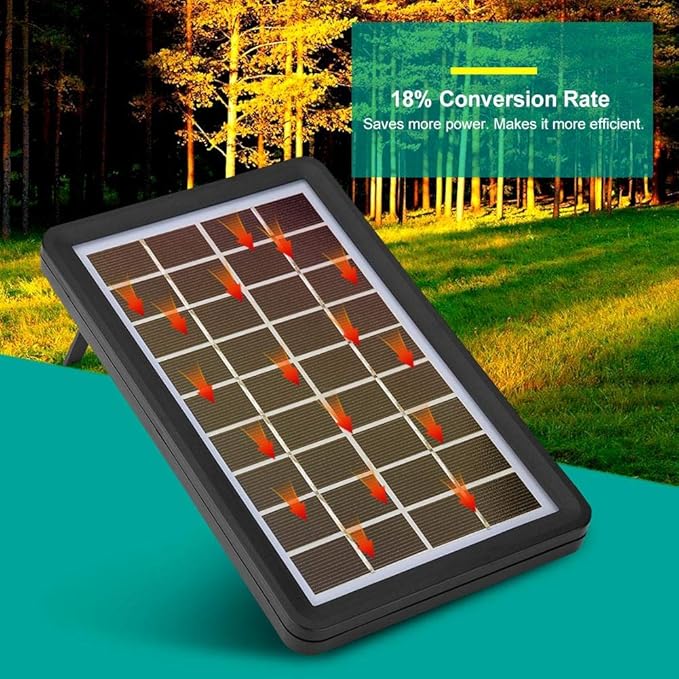 9V 3W Solar Panel Solar Battery Charger 93% Translucency 18% Conversion Rate Poly Silicon Solar Cell Board