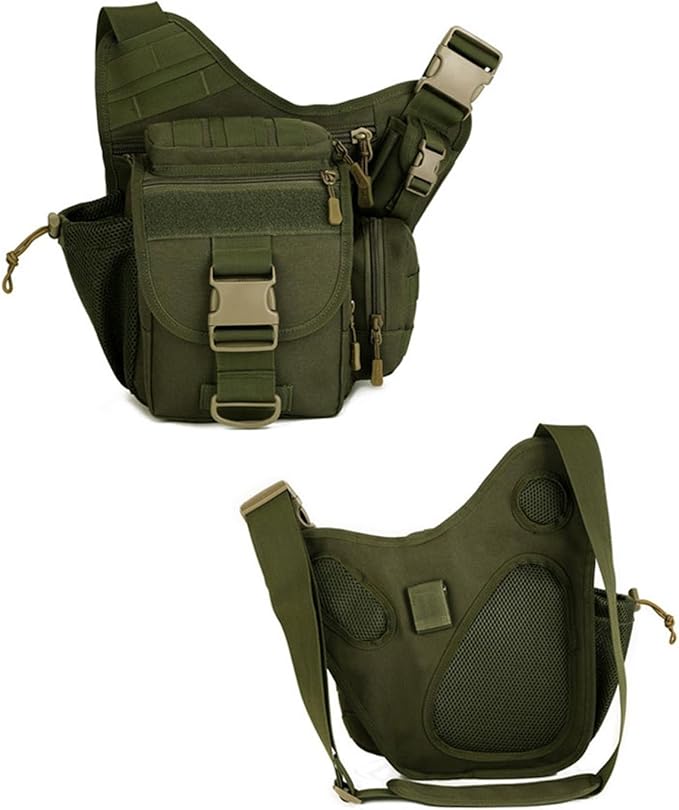 Tactical Messenger Camera Bag Military Shoulder Backpack for Hiking Fishing