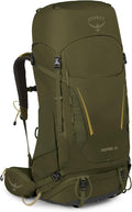 Osprey Kestrel 58L Men's Backpacking Backpack - Hiking &amp Camping Bag with Waterproof Raincover Moss Green Large/X-Large