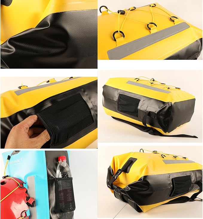 Dry Backpack Water Proof Floating 30L Water Proof Backpack with Side Bag Dry Bag Water Proof Bag for Kayaking Boating
