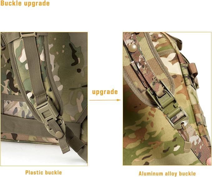 MT Military Army MOLLE 2 Tactical Assault Backpack Rifleman 3 Day Pack Medium Rucksack