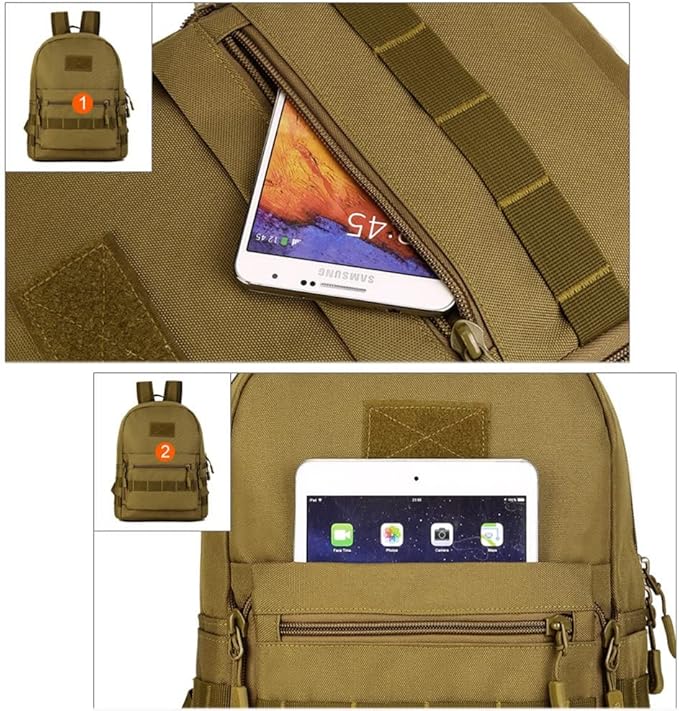 CREATOR 10L Mini Backpack Military MOLLE Tactical Backpack Rucksack Travel Daypack Gear Assault Pack