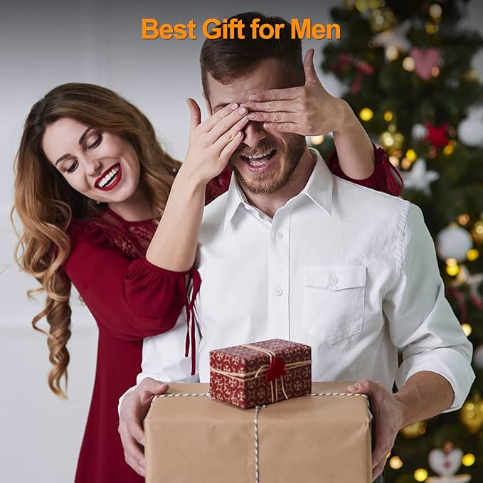 Bourbon Whiskey Gifts for Men Dad - Cocktail Smoker Kit with Torch Birthday Anniversary Unique Gifts for Father Boyfriend Husband Grandpa Smoked Bourbon Kit Mens Gifts Ideas