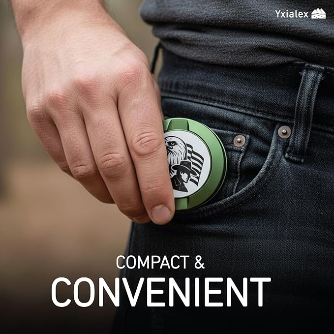 Zyn Metal Can Container Durable &amp Discreet Zyn Holder with Secure Seal Pocket Size Tin Case - Metal Container with Gift Box