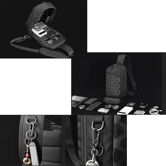Tactical Backpack Military Molle Hiking Outdoor Mountaineering Travel Sports Multifunctional Tactical Bag(Black)